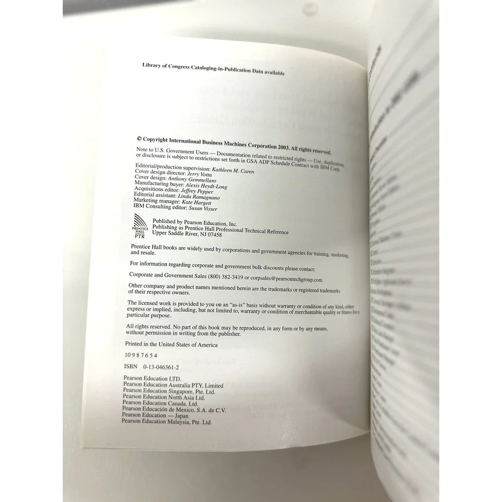 DB2 UNIVERSAL DATABASE V8 FOR LINUX, UNIX, AND WINDOWS By George Baklarz with CD
